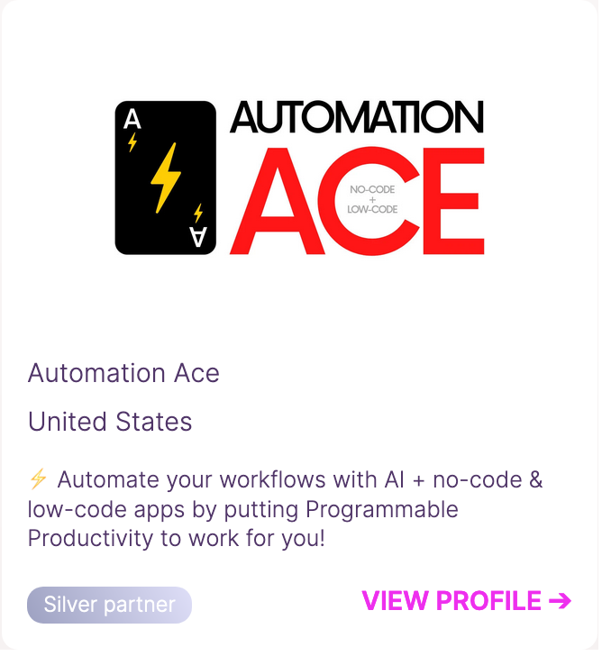 Automation Ace | Troy Tessalone - Make.com Partner
